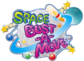 Space Bust-A-Move title screen for Nintendo DS